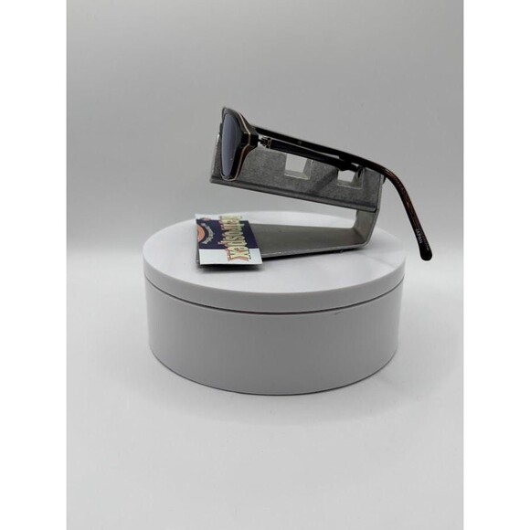 Vintage Y2K Eyeglasses | NOS | Narrow Style | Brown Layered  Frame | Mini Specs main image 10